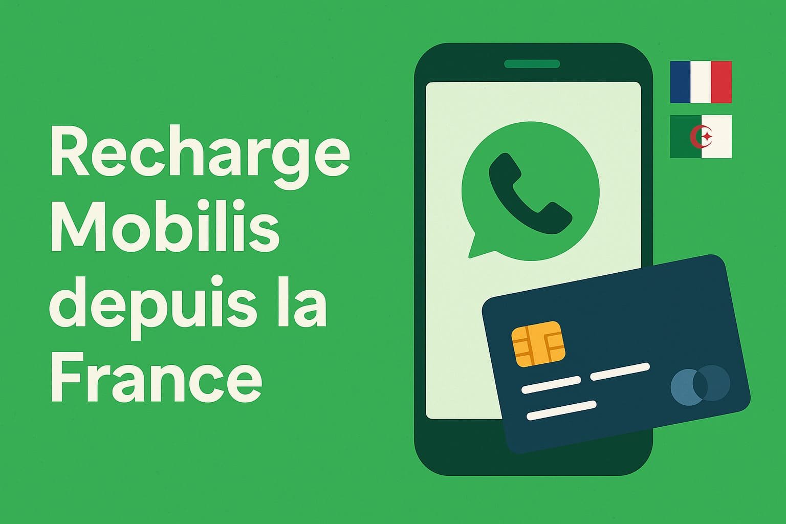Roaming Mobilis France 2026 et recharge Mobilis depuis l'étranger