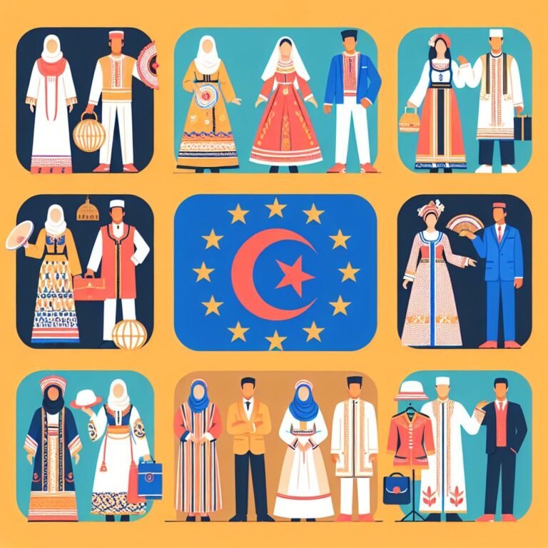 Exploration Des Habits Traditionnels Algériens En Europe : Un Pont Entre Deux Cultures