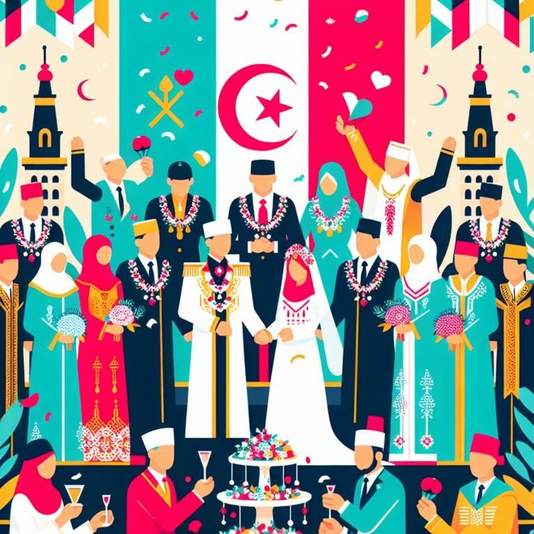 Célébrer L&rsquo;Union Des Cultures : Le Mariage Algérien En France