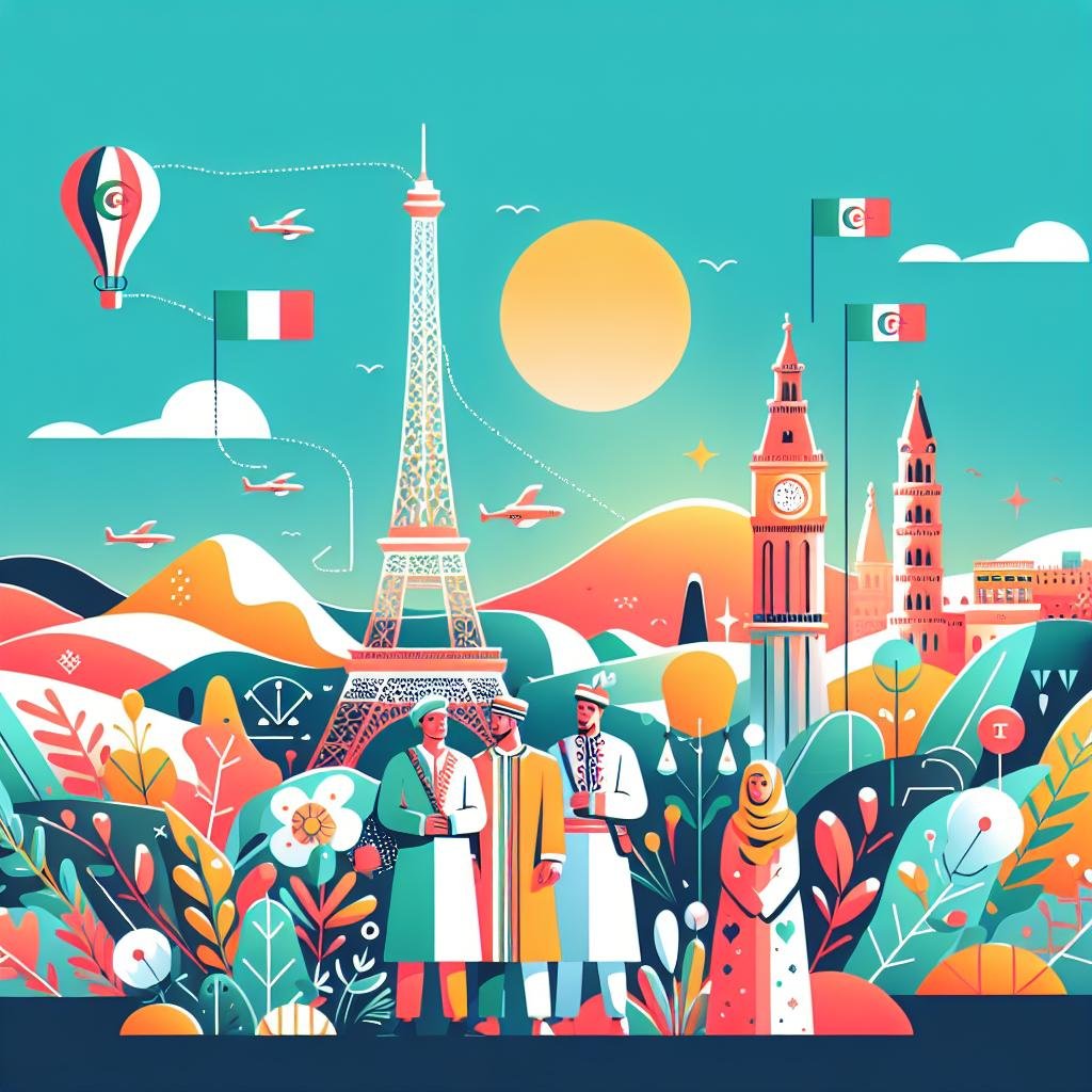 Vivre Le Rêve Français : L&rsquo;Expérience Unique Des Algériens En France