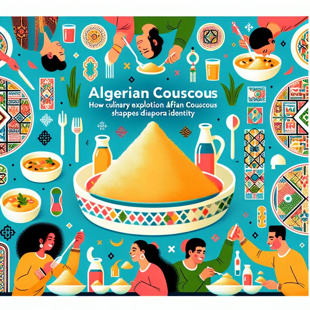 Exploration Culinaire : Comment Le Couscous Algérien Façonne L&rsquo;identité De La Diaspora