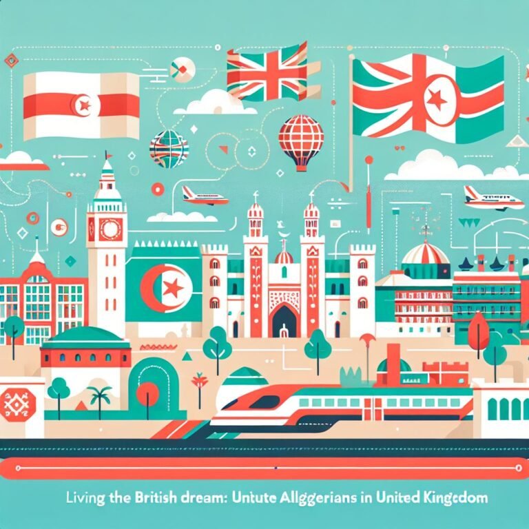 Vivre Le Rêve Britannique : L&rsquo;Expérience Unique Des Algériens Au Royaume-Uni